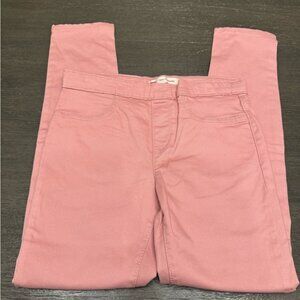 Levi’s Youth Girls Pink Pull-On Jeggings Size 10